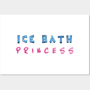 Simple Ice Bath Princess design Posters and Art